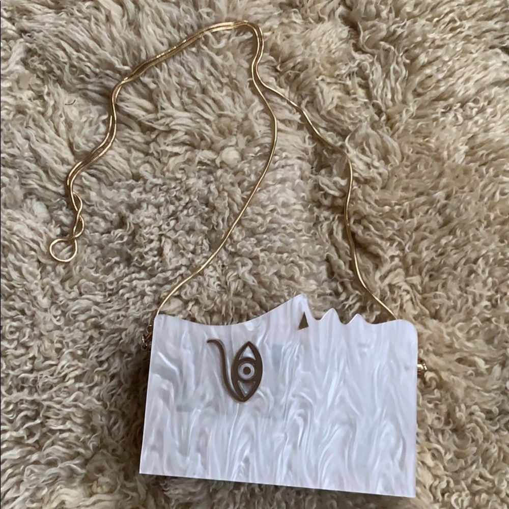 Vintage Wooden Handbag